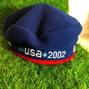 Roots USA 2002 Fleece Embroidered Hat